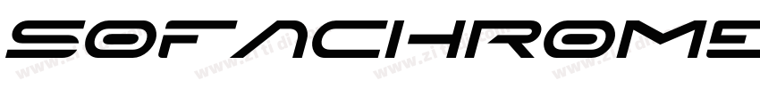 Sofachrome Italic字体转换